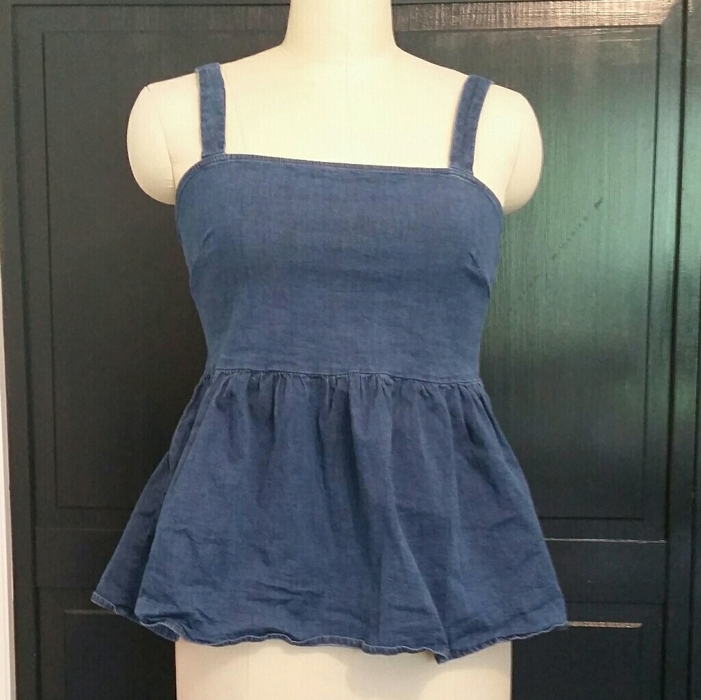 Denim Tank Top